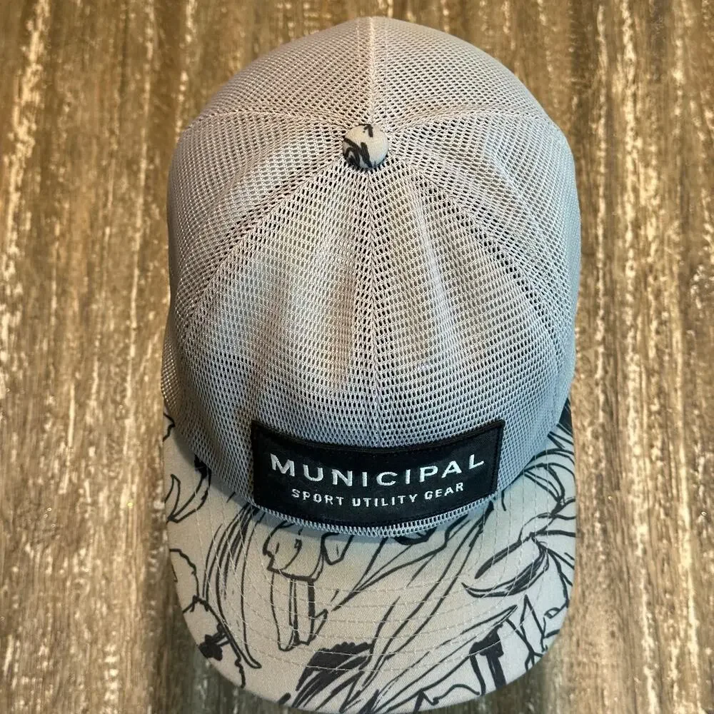 Municipal Sport Utility Gear Mesh Performance Trucker Hat Adjustable SnapBack